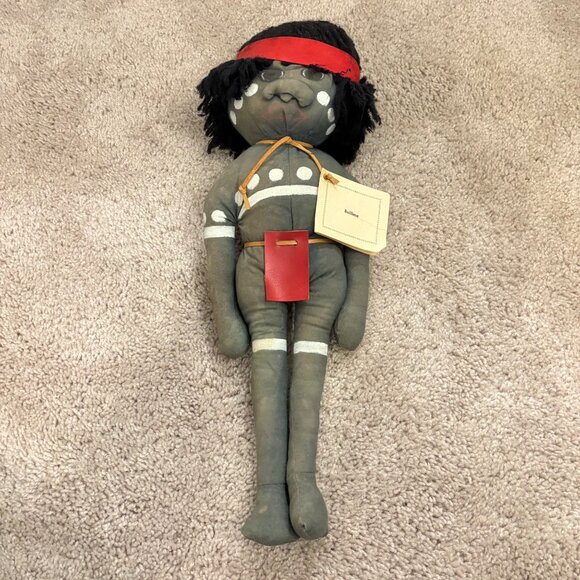 Bullima Spirit Child Doll W Red Headband Dreamtime Children Vintage Collectible - Picture 1 of 12